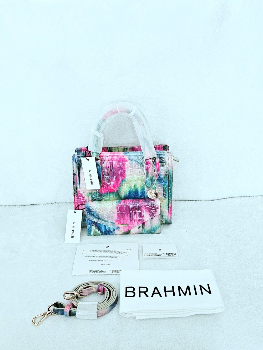 NWT Brahmin IMPRESSION Cami w/Veronica Wallet